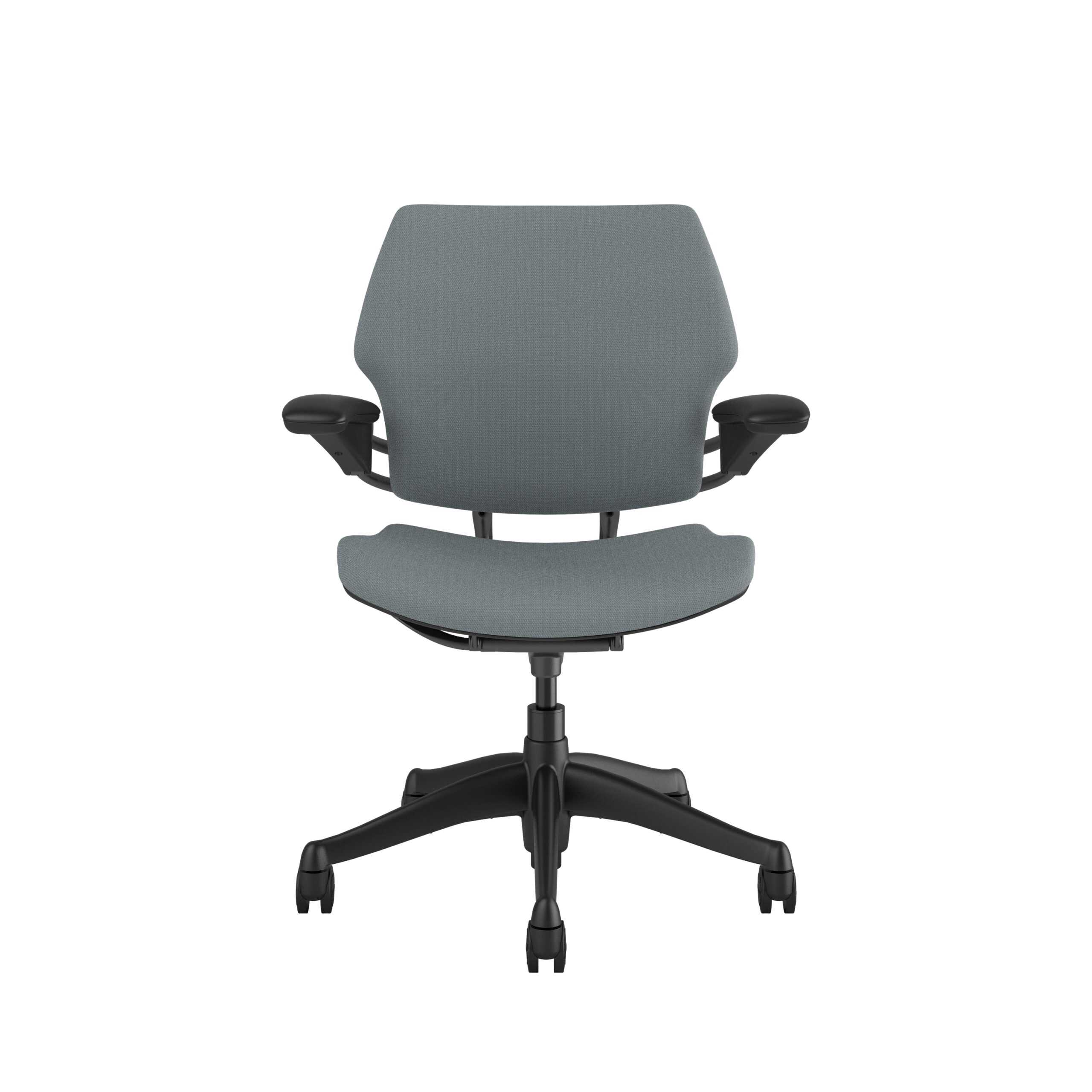freedomtaskchair-mediumgrey1 freedomtaskchair mediumgrey1 scaled <ul> <li>Standard Duron Arms</li> <li>Corde Textile Pattern</li> <li>Graphite Frame and Base</li> <li>Standard Cylinder 5"</li> <li>Standard Foam Seat Pan</li> </ul>