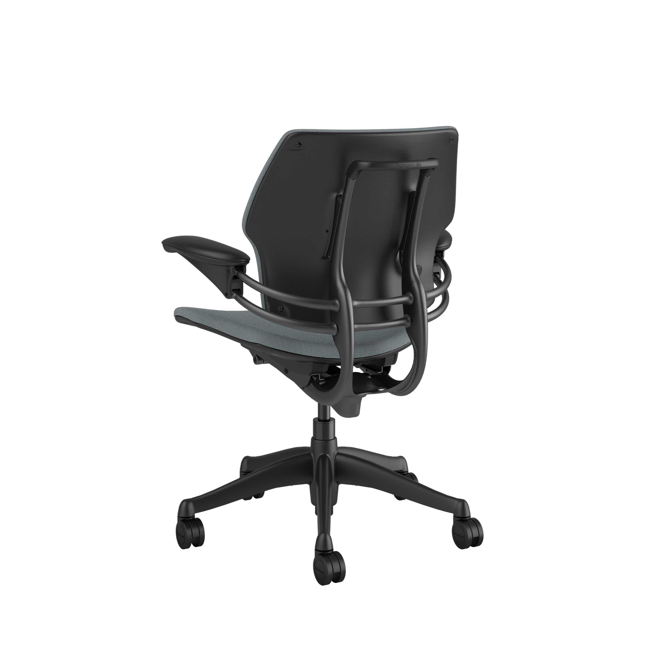freedomtaskchair-mediumgrey2 freedomtaskchair mediumgrey2 scaled <ul> <li>Standard Duron Arms</li> <li>Corde Textile Pattern</li> <li>Graphite Frame and Base</li> <li>Standard Cylinder 5"</li> <li>Standard Foam Seat Pan</li> </ul>