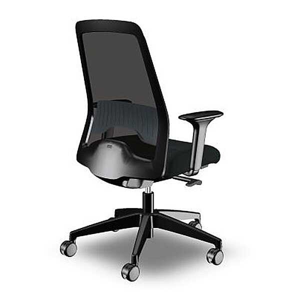 Interstuhl Everyis1 Task Chair black mesh and black frame