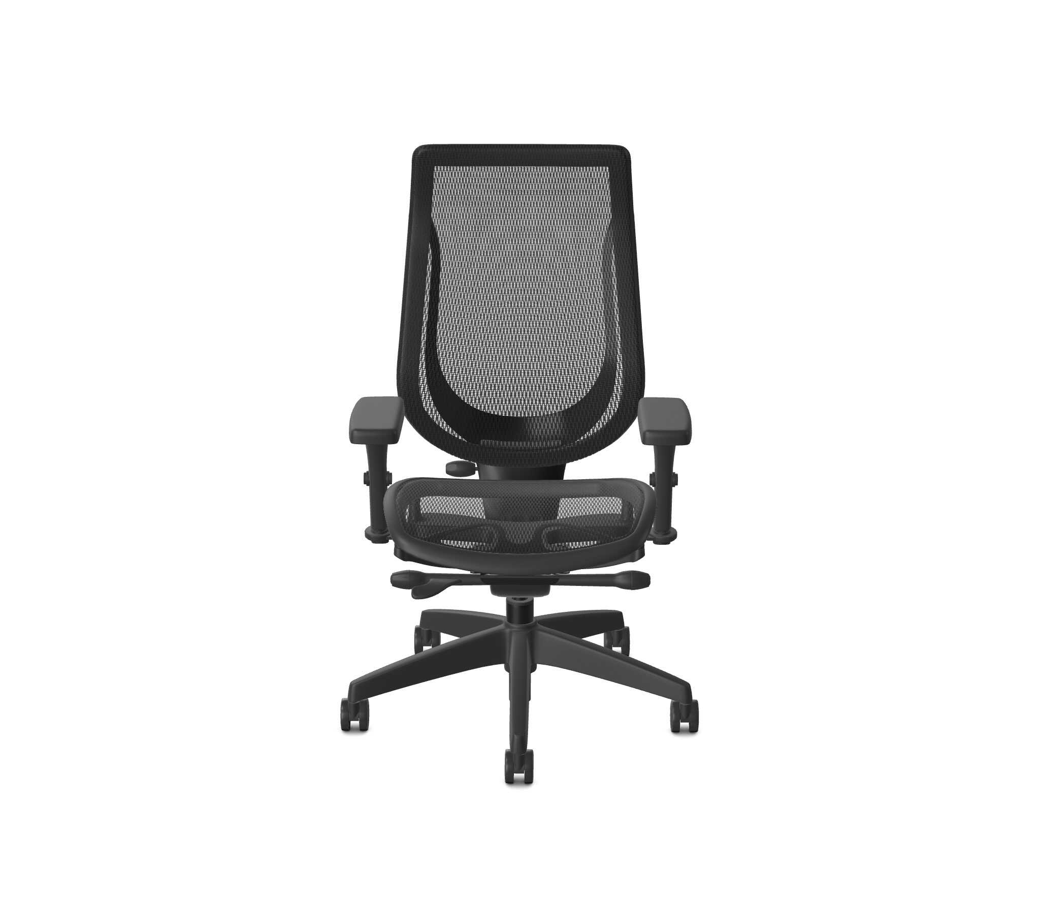 You-HB-Black Aluminium-Ebony-Front-View