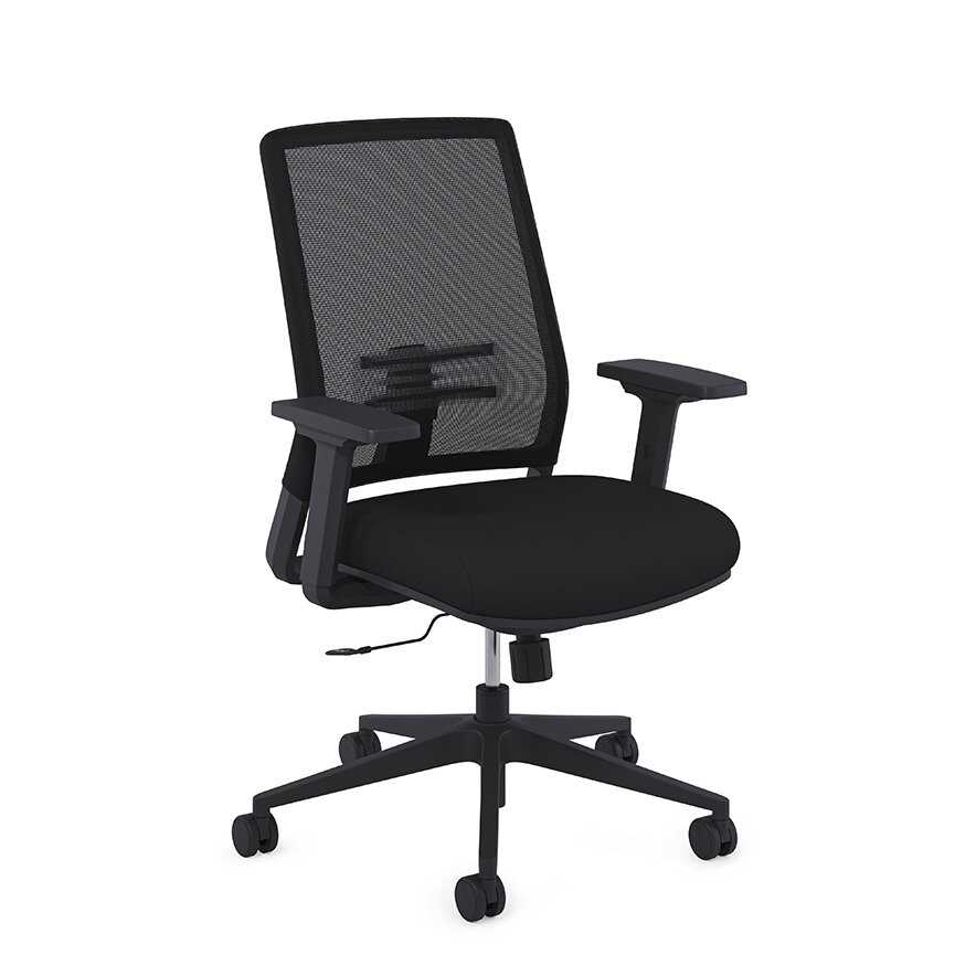 @nce 206 office chair profile view